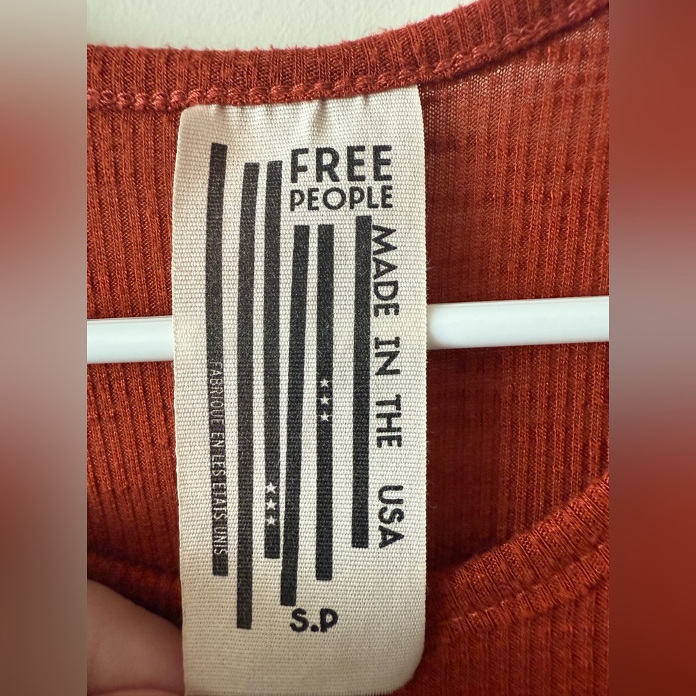 Free People Ribbed Racerback Swing Tank - Picture 3 of 6